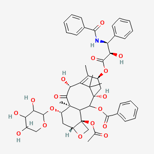 molecular formula C50H57NO17 B1263923 10-Deacetyl-7-xylosyltaxol 