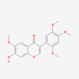 molecular formula C19H18O7 B1263927 Dalnigrein 