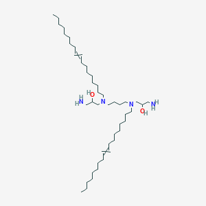 molecular formula C46H94N4O2 B12639298 N1,N4-Dioleyl-N1,N4-DI-[2-hydroxy-3-(N-aminopropyl)]-diaminobutane 