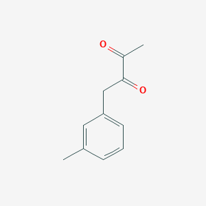 molecular formula C11H12O2 B12639651 1-(3-Methylphenyl)butane-2,3-dione 