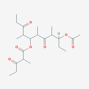 molecular formula C22H36O7 B1263979 Micromelone A 