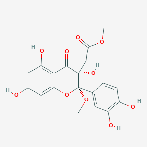 molecular formula C19H18O10 B1263989 Erigeroflavanone 