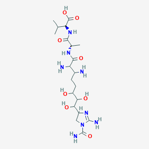 molecular formula C20H38N8O8 B1263991 Guadinomine A 