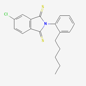 molecular formula C19H18ClNS2 B1263996 5Cppss-50 