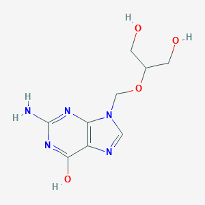 molecular formula C₉H₁₃N₅O₄ B001264 Ganciclovir CAS No. 82410-32-0