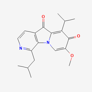 molecular formula C19H22N2O3 B1264018 pterocellin D 
