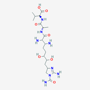 molecular formula C20H38N8O7 B1264023 Guadinomine B 