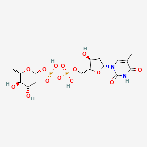 molecular formula C16H26N2O14P2 B1264026 dTDP-L-olivose 