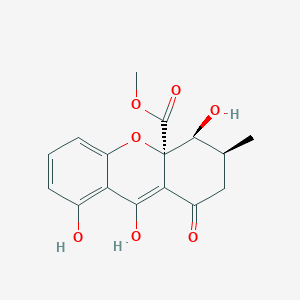 molecular formula C16H16O7 B1264027 Blennolide A 