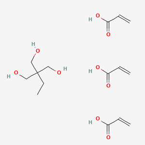 molecular formula C15H26O9 B1264048 TRIMETHYLOLPROPANE TRIACRYLATE 