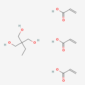 molecular formula C15H26O9 B1264048 Trimethylol propane triacrylate 