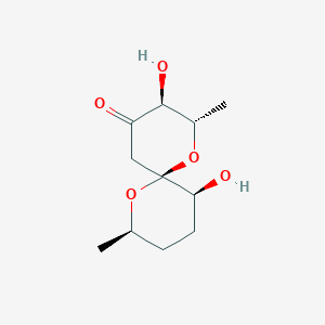 molecular formula C11H18O5 B1264052 Dinemasone A 