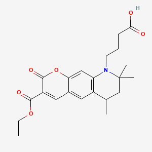 molecular formula C22H27NO6 B1264053 ATTO 425 CAS No. 652966-03-5