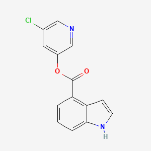 molecular formula C14H9ClN2O2 B1264079 GRL-0496 