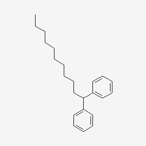 molecular formula C23H32 B12640822 Diphenylundecane CAS No. 97392-74-0