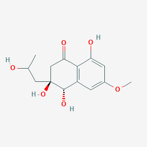 molecular formula C14H18O6 B1264092 Balticol E 