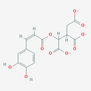 2-Caffeoylisocitrate(3-)