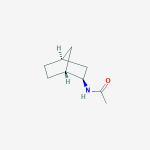 molecular formula C9H15NO B12641099 N-[(1R,2R,4S)-Bicyclo[2.2.1]heptan-2-yl]acetamide CAS No. 920959-00-8