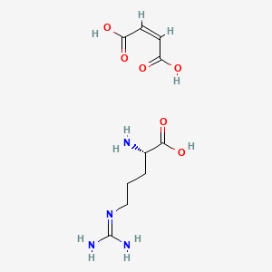 molecular formula C10H18N4O6 B12641197 L-Arginine maleate CAS No. 93778-36-0