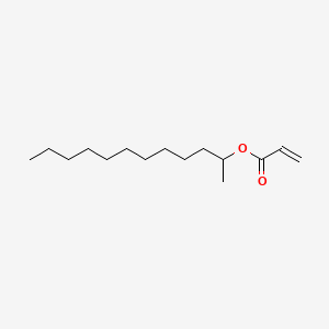 molecular formula C15H28O2 B12641297 1-Methylundecyl acrylate CAS No. 51443-73-3