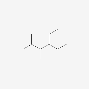 molecular formula C10H22 B12641326 4-Ethyl-2,3-dimethylhexane CAS No. 52897-01-5