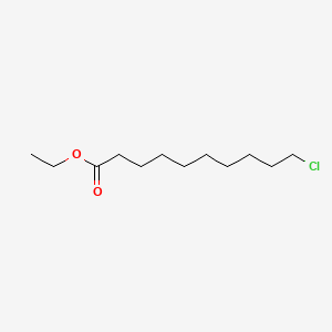 molecular formula C12H23ClO2 B12641332 Ethyl 10-chlorodecanoate CAS No. 70813-65-9
