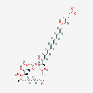 molecular formula C50H78O11 B1264134 Etnangien methyl ester 