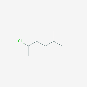 molecular formula C7H15Cl B12641342 2-Chloro-5-methylhexane CAS No. 58766-17-9