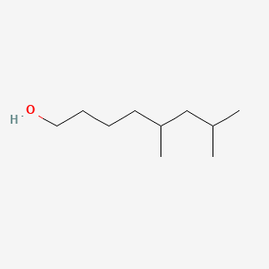 molecular formula C10H22O B12641490 5,7-Dimethyloctan-1-ol CAS No. 85391-44-2