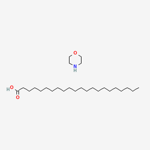 molecular formula C26H53NO3 B12641505 Docosanoic acid;morpholine CAS No. 65520-70-9