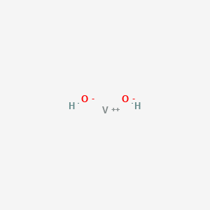 molecular formula H2O2V B12641524 Vanadium dihydroxide CAS No. 39096-97-4