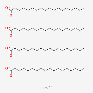 molecular formula C72H140O8Pb-4 B12641572 Lead(4+) stearate CAS No. 7717-46-6