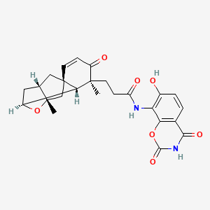 molecular formula C25H26N2O7 B1264160 Platensimycin B2 