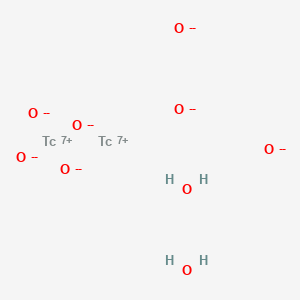 molecular formula H4O9Tc2 B12641663 Technetium oxide, dihydrate CAS No. 60003-95-4