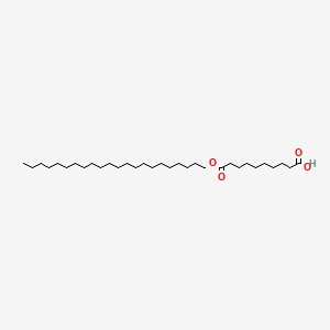 molecular formula C32H62O4 B12641710 Docosyl hydrogen sebacate CAS No. 93819-99-9