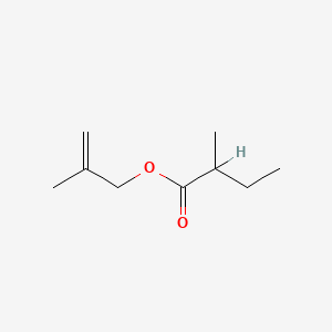 molecular formula C9H16O2 B12641763 2-Methylallyl 2-methylbutyrate CAS No. 83783-90-8