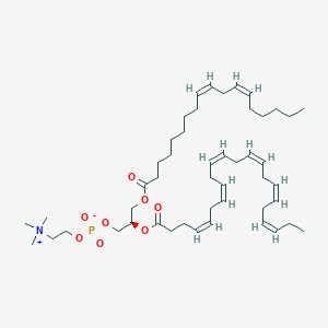 molecular formula C48H80NO8P B1264183 PC(18:2(9Z,12Z)/22:6(4Z,7Z,10Z,13Z,16Z,19Z)) 
