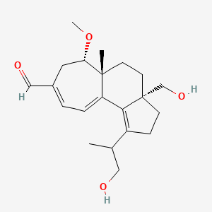 molecular formula C21H30O4 B1264188 Scabronine J 