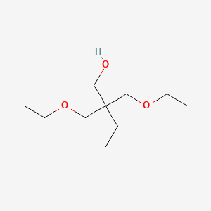 molecular formula C10H22O3 B12641944 2,2-Bis(ethoxymethyl)butan-1-ol CAS No. 93859-36-0