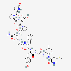 molecular formula C57H79N13O16S B12641993 Uperolein CAS No. 55601-63-3