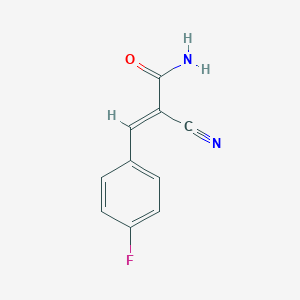 alpha-Cyano-3-fluorocinnamamide