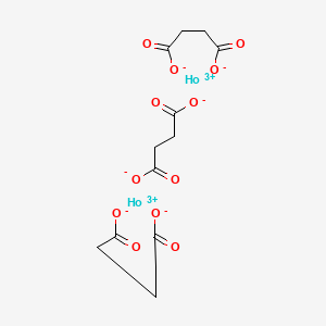 molecular formula C12H12Ho2O12 B12642057 Diholmium trisuccinate CAS No. 40212-63-3