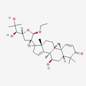 molecular formula C32H50O6 B1264207 Protoxylocarpin A 