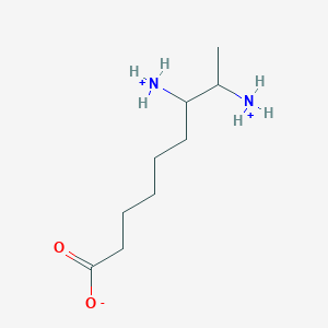 7,8-Diaminononanoate cation
