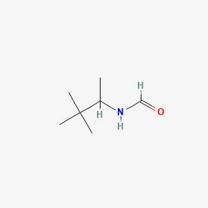 molecular formula C7H15NO B12642153 N-(1,2,2-Trimethylpropyl)formamide CAS No. 97358-50-4
