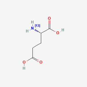molecular formula C5H9NO4 B12642211 L-Glutamic-13N acid CAS No. 52458-30-7