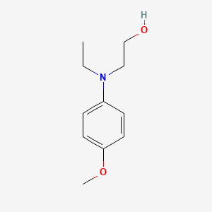molecular formula C11H17NO2 B12642249 2-(N-Ethyl-p-methoxyanilino)ethanol CAS No. 38540-90-8