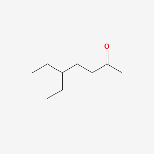 molecular formula C9H18O B12642260 2-Heptanone, 5-ethyl- CAS No. 40238-93-5