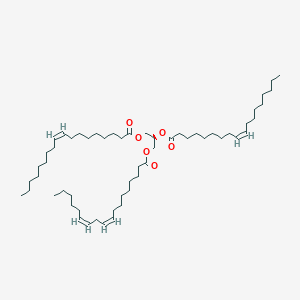 molecular formula C57H102O6 B1264229 1,2-Dioleoyl-3-linoleoyl-sn-glycerol CAS No. 72120-34-4
