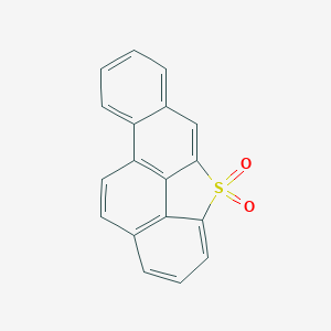 molecular formula C18H10O2S B126423 Chryseno(4,5-bcd)thiophene-4,4-dioxide CAS No. 142022-84-2